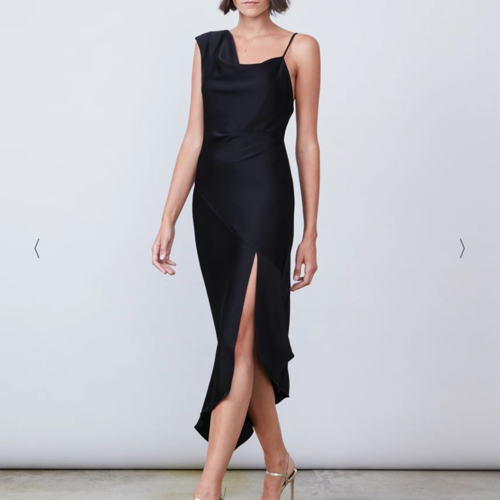 ABS Luxe Satin Dress